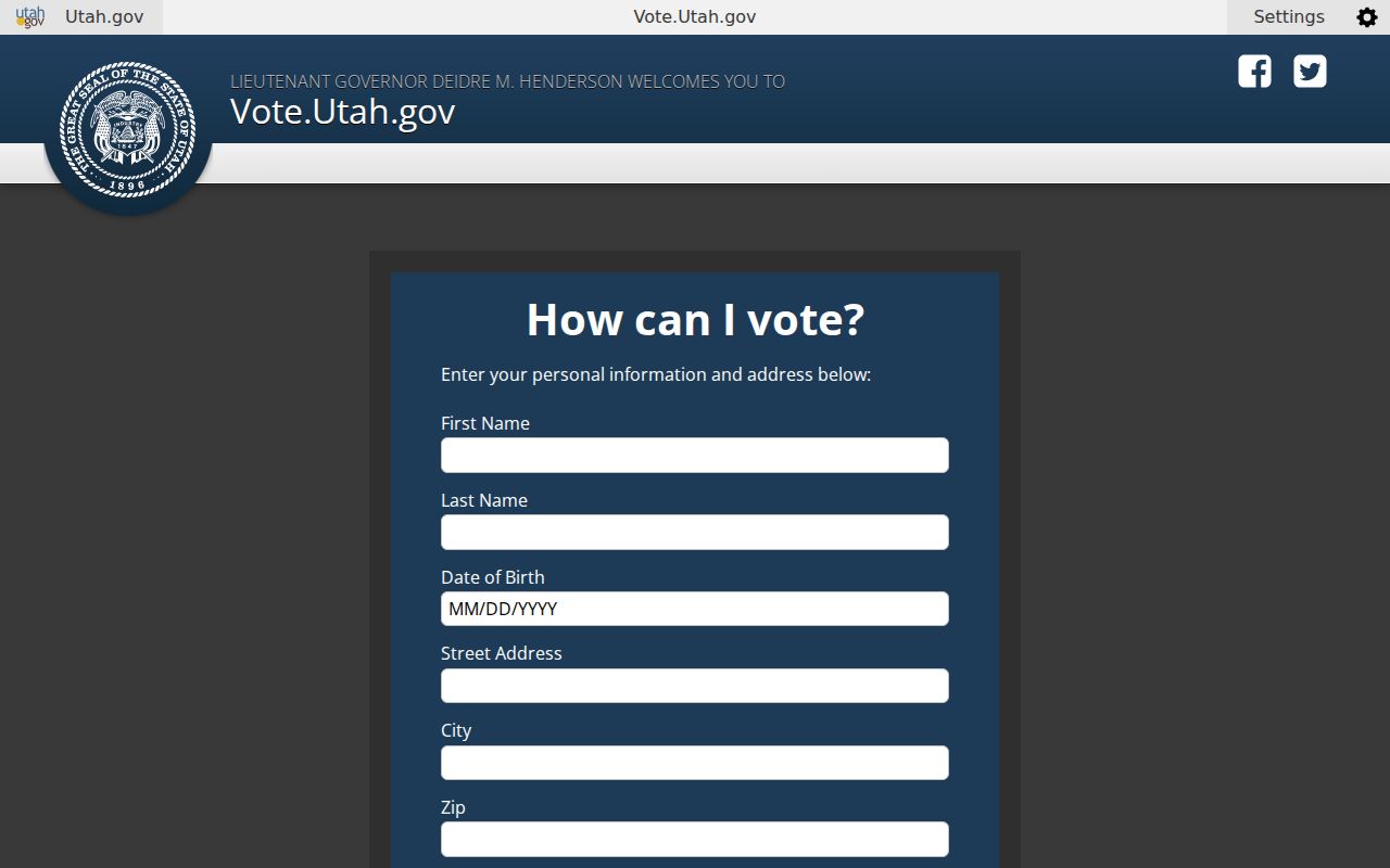 Layton residents directory research showing the official Utah voter lookup